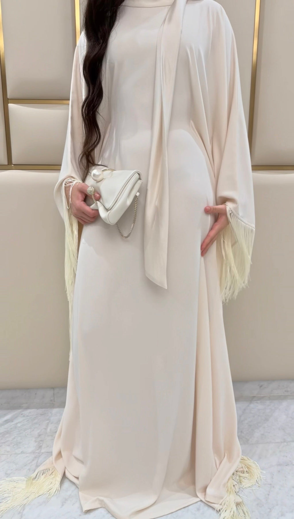 Lily in white
