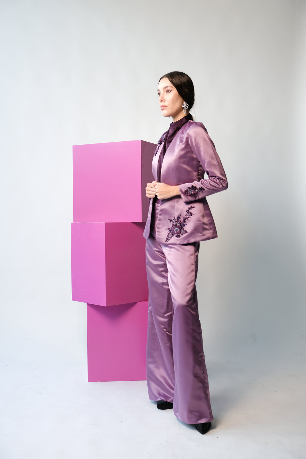 Lilac Whisper Skirt Set