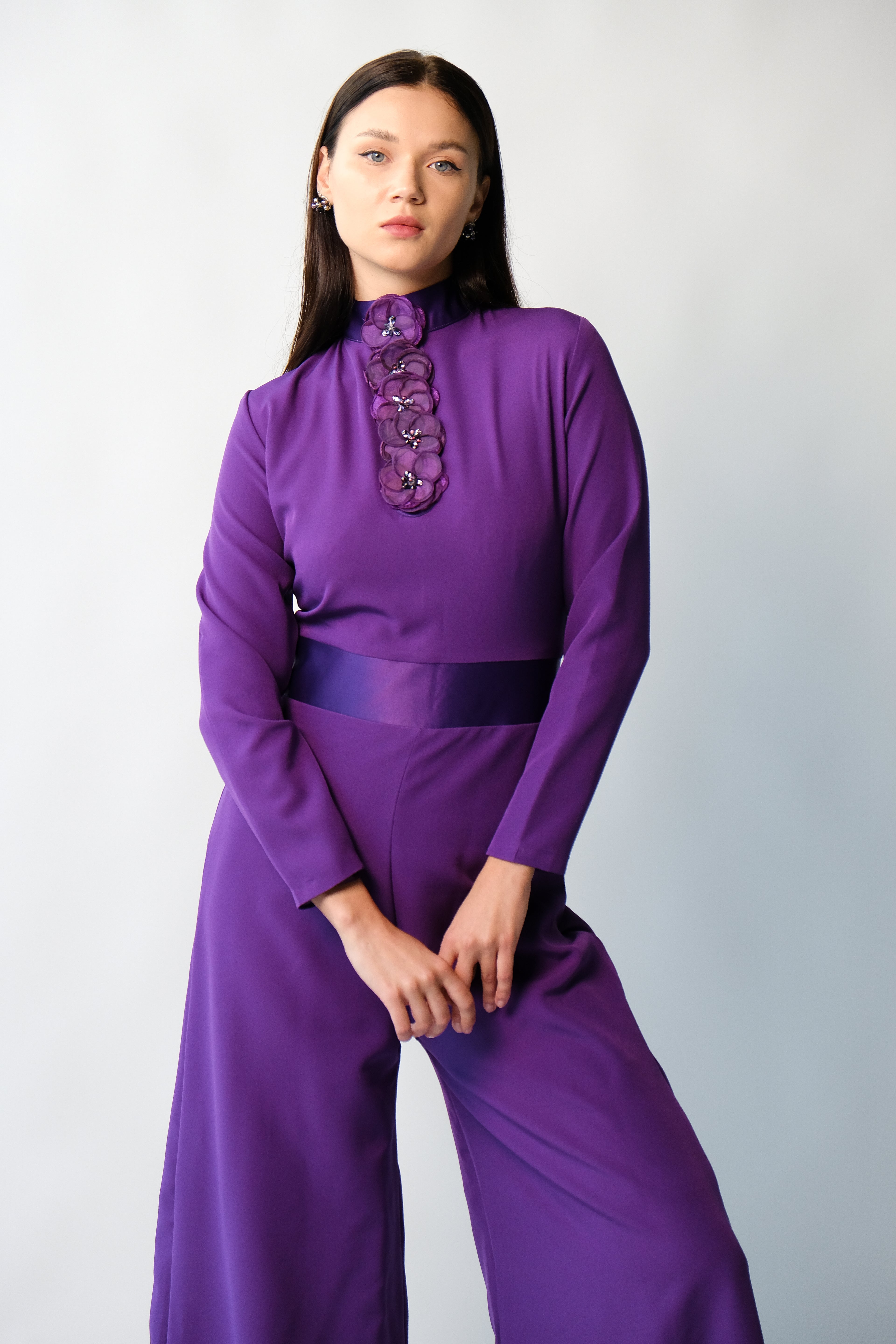 Royal violet Jumpsuit
