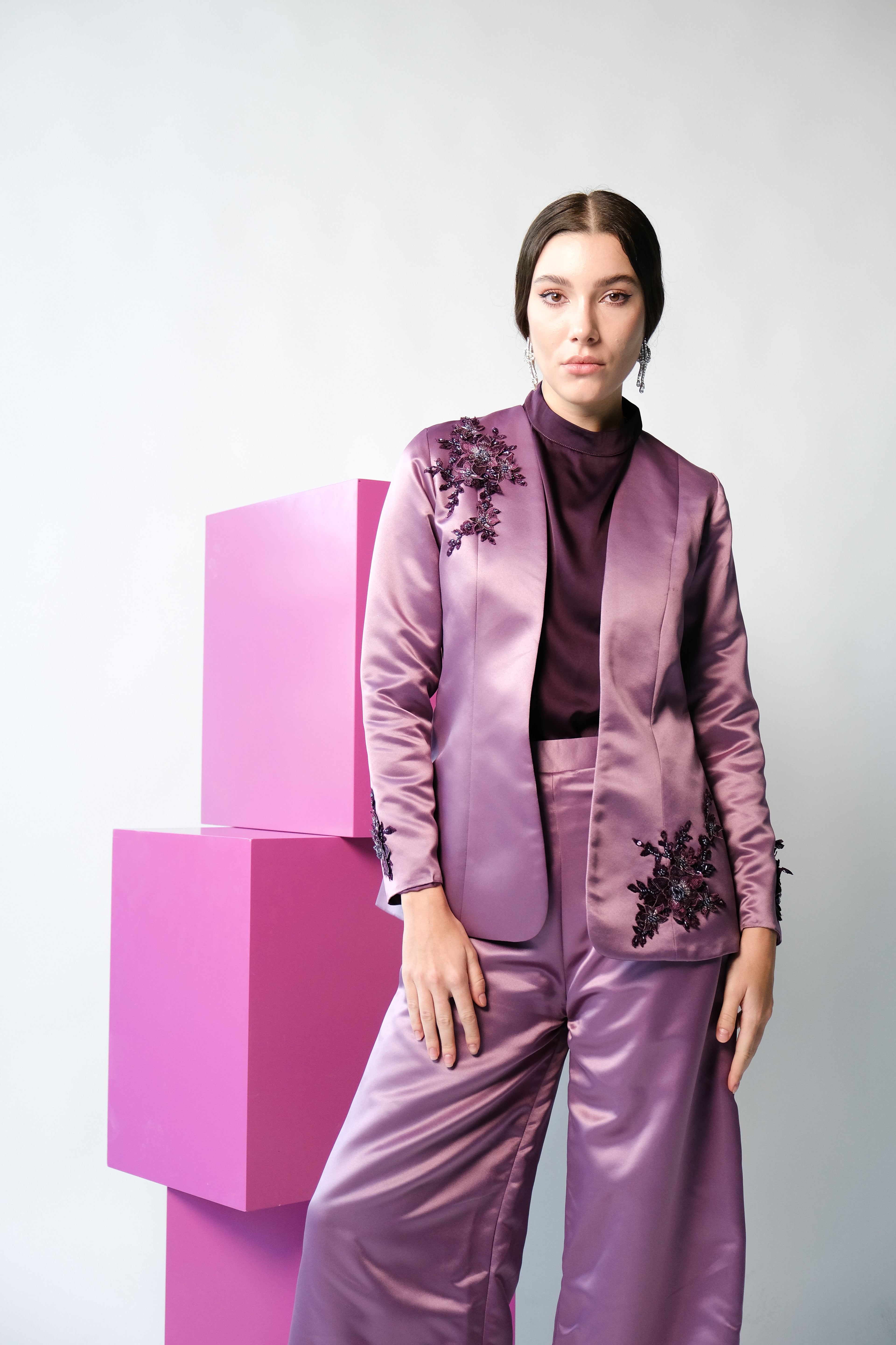 Lilac Whisper Skirt Set